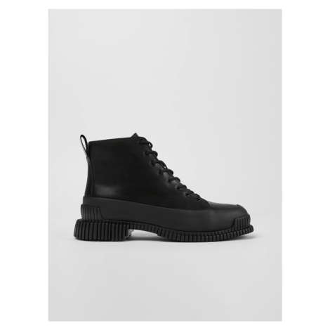 Černé dámské kotníkové kožené boty Camper Pix - Dámské