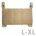 Přední panel pro vesty Plate Carrier Tasmanian Tiger® L/XL – Khaki