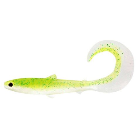 Westin Gumová nástraha BullTeez Curltail Sparkling Chartreuse - 14cm 15g 2ks