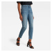 G-STAR Jeans - Janeh Ultra High Mom Ankle Blue