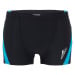 Pánské plavky aquafeel short black/light blue