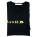 Pánské černo-modré tričko s nápisem Calvin Klein Jeans