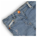 Kalhoty dívčí džínové s elastenem, Minoti, Secret 9, modrá - | 3/4let
