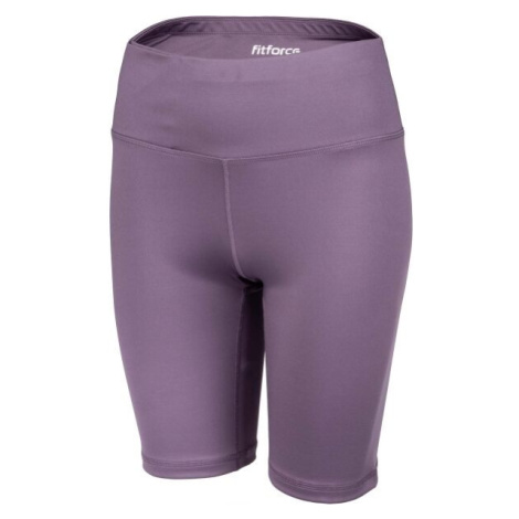 Fitforce Dámské fitness šortky Dámské fitness šortky, fialová, velikost