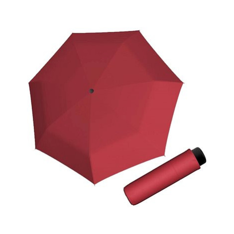 Doppler Fiber Fun - dámský/dětský skládací deštník, červená, plná barva červená
