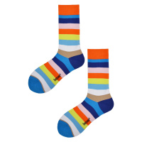 Pánské pruhované ponožky BENY_067 vícebarevná