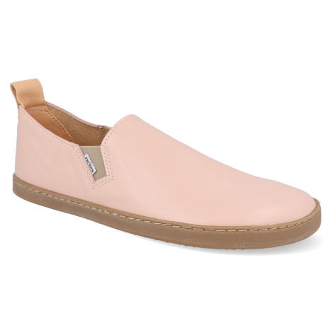 Barefoot dámské espadrilky Pegres - BF82 01 slip-on růžové