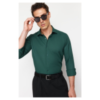 Trendyol Green Slim Fit Smart Oxford Woven Shirt