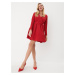 Mohito - Obálkové mini šaty - Červená