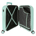 Pepe Jeans rozšířitelné kabinové zavazadlo 55 cm s USB vstupem - 37L - mint