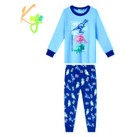 Chlapecké pyžamo - KUGO MP3776, světle modrá Barva: Modrá