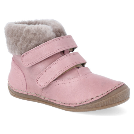 Zimní obuv Froddo - Flexible Sheepskin Girl Pink