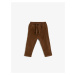 Koton Baby Boy Camel Hair Sweatpants