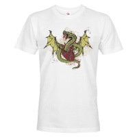 Pánské tričko s potiskem draka - tričko pro milovníky draků