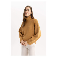 DEFACTO Oversize Fit Turtleneck Tunic