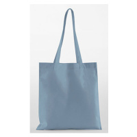 Westford Mill Nákupní bavlněná taška WM161 Dusty Blue