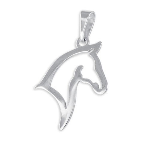 Brilio Silver Designový stříbrný přívěsek Kůň 441 001 02149 04