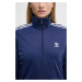 Mikina adidas Originals Adicolor Classics Firebird Track Top dámská, tmavomodrá barva, s aplikac