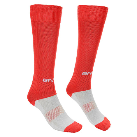 Červené fotbalové ponožky Givova