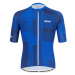 SANTINI Cyklistický dres s krátkým rukávem - KARMA KINETIC - modrá
