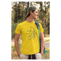 MMO Pánské tričko Najdi svou cestu Barva: Žlutá