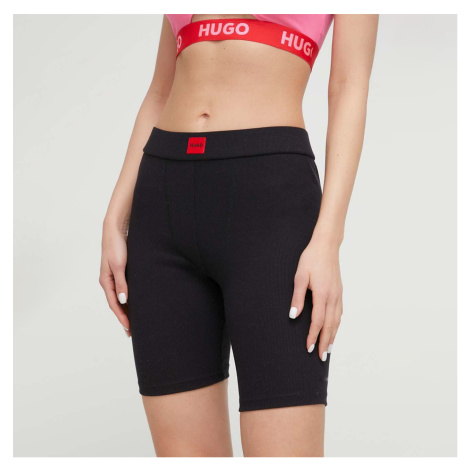 Ribbed-Jersey Pyjama Shorts With Red Label Hugo Boss