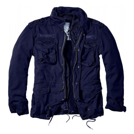Pánská zimní bunda Brandit M-65 Giant Jacket - tmavě modrá
