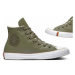 Converse CHUCK TAYLOR ALL STAR FAUX SHEARLING Dámské zimní tenisky, khaki, velikost