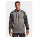 Under Armour Mikina UA RIVAL FLC CAMO SCRIPT FZ-GRY - Pánské