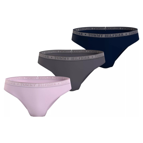 Tommy Hilfiger 3 PACK - dámské kalhotky Bikini PLUS SIZE UW0UW04895-0WR-plus-size