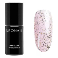 Gel lak Neonail® Top Glow Gold Flakes 7,2 ml