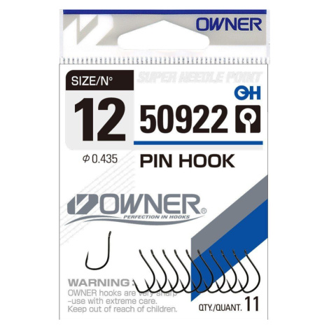 Owner Háček s očkem Pin Hook 50922 - vel.16 / 12ks