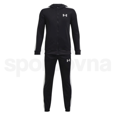 Under Armour UA Knit Hooded Track Suit Jr 1376329-001 - black