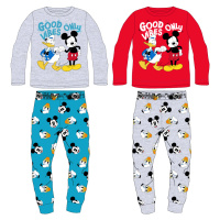 Mickey Mouse - licence Chlapecké pyžamo - Mickey Mouse 5204B007, šedý melír / tyrkysová Barva: Š