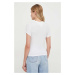 Tričko Tommy Jeans bílá barva, DW0DW17839