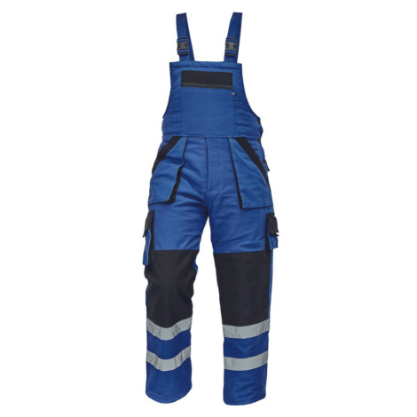 Cerva Max Winter Rflx Pánské zimní pracovní kalhoty s laclem 03020310 modrá/černá Červa
