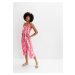 Bonprix BODYFLIRT šaty na ramínka Barva: Růžová, Mezinárodní