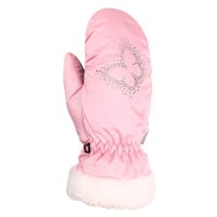 Lewro UNANA Dívčí palcové rukavice, růžová, velikost