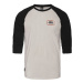 HORSEFEATHERS Triko Bronco Raglan - cement GRAY