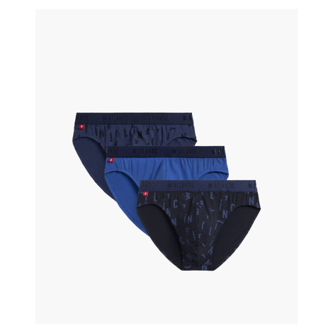 Pánské sportovní slipy ATLANTIC 3Pack - modré