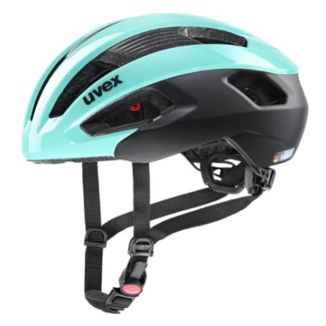 Cyklistická helma Uvex RISE CC, AQUA - BLACK MAT