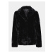 Černý krátký kabát z umělého kožíšku Dorothy Perkins