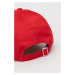 Bavlněná baseballová čepice New Era červená barva, s aplikací, CHICAGO BULLS