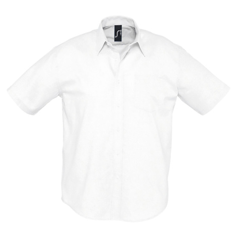 SOĽS Brisbane Pánská košile SL16010 Bílá SOL'S