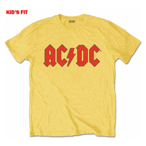 AC/DC tričko, Logo Yellow, dětské RockOff