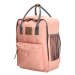 Beagles Růžový mini městský batoh „Bagmaster“ 8L