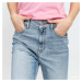 GUESS W Cropped Mom Jeans blue