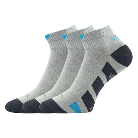 Voxx Gastm Unisex sportovní ponožky - 3 páry BM000004018000103472 šedá