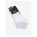Sada tří párů pánských ponožek v bílé barvě SAM 73 Invercargill