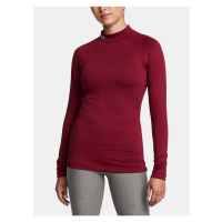 Dámské tričko Under Armour UA CG Authentics Mockneck-RED